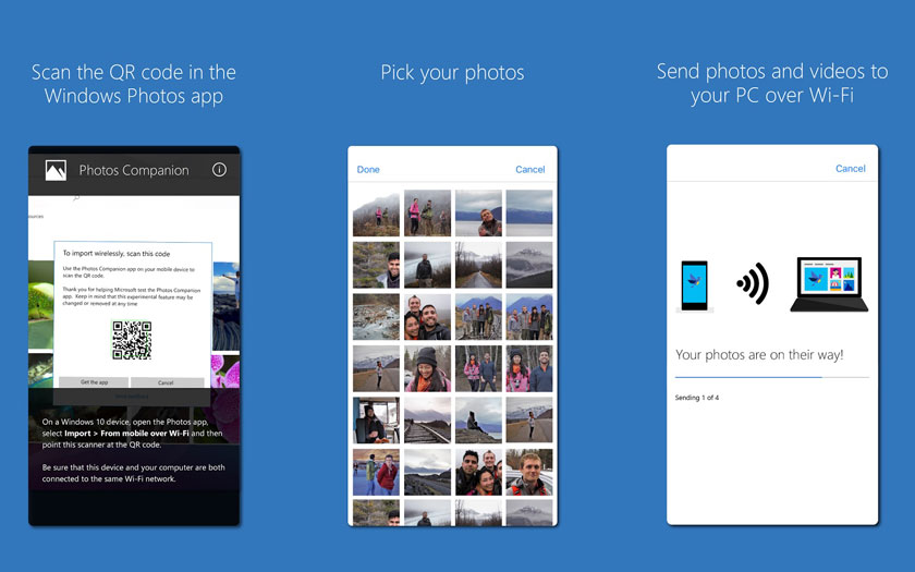 Cómo transferir fotos desde un iPhone o Android a tu PC a través de Wi-Fi 1