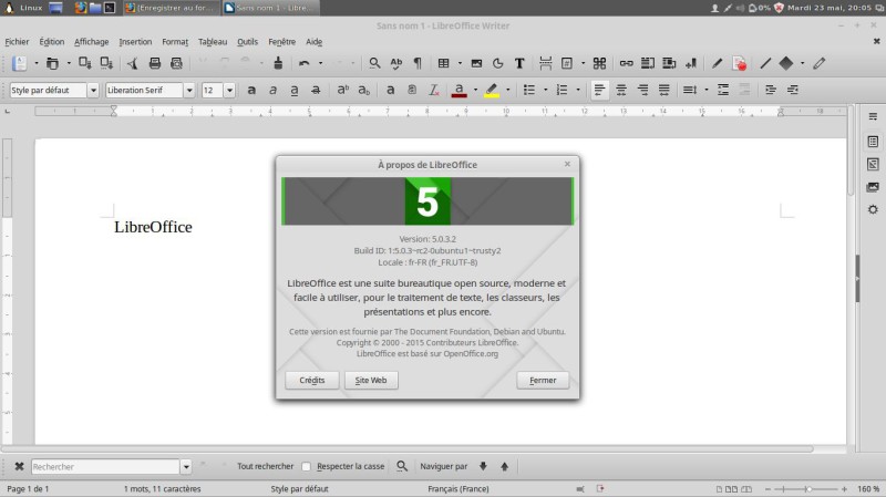 Guardar en formato docx por defecto con LibreOffice