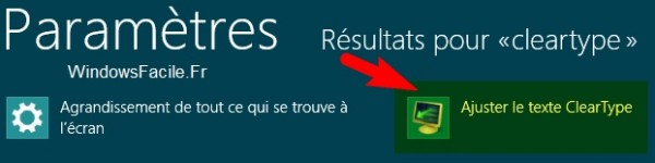 Windows 8: configurare la leggibilità dei testi 3