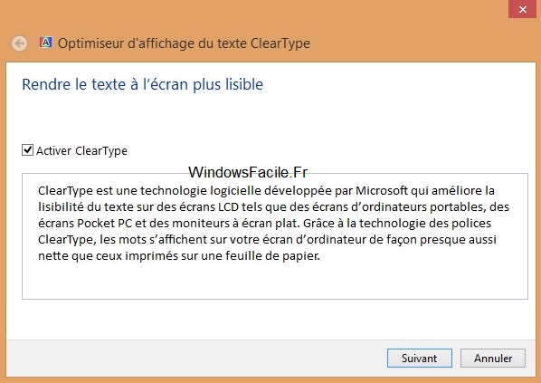 Windows 8: configurare la leggibilità dei testi 4