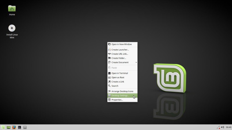 Linux Mint 18.1 "Serena" Xfce en versión BETA 2