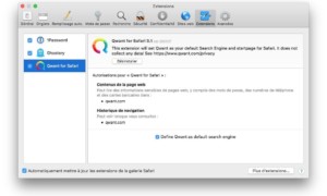 Cambia el motor de búsqueda de Safari Mac (Qwant, Bing, DuckDuckGo...)