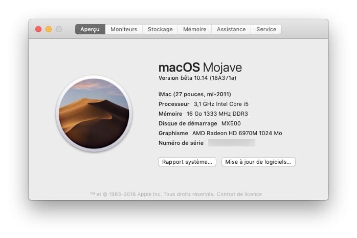 Instalación de macOS Mojave en un Mac que no es compatible: instrucciones de uso