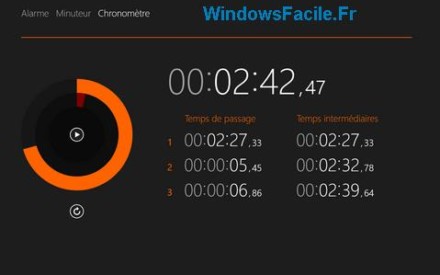 Windows 8.1 : Aplicaciones de alarma, temporizador y cronómetro