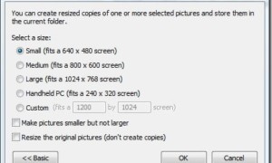 Windows XP: comprime una imagen con un clic derecho