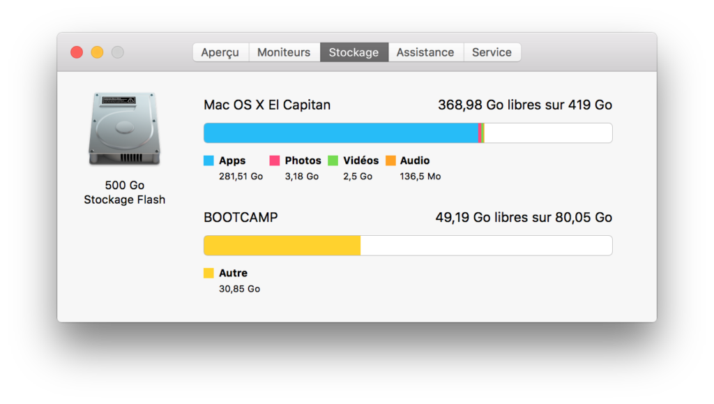 Mac OS X El Capitan error de espacio en disco? Las soluciones! 1
