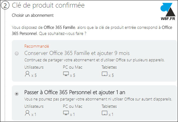 Office 365: renovar o activar la suscripción