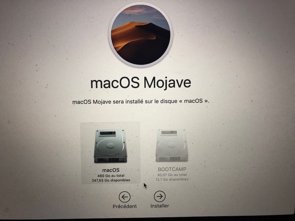 Reinstalar macOS Mojave (10.14) en caso de problemas 3