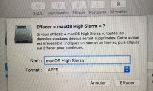 Instalación limpia macOS High Sierra (10.13)
