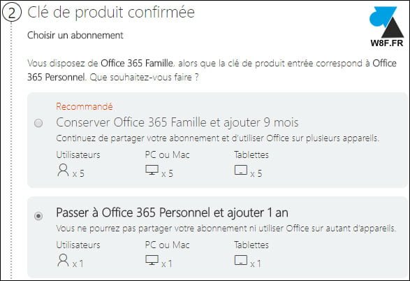 Office 365: renovar o activar la suscripción