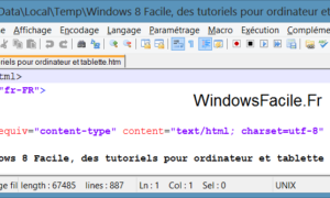 Mostrar el código fuente de una página web en un programa de software