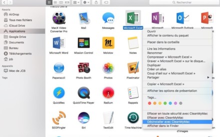Eliminar una aplicación en macOS Sierra (10.12)