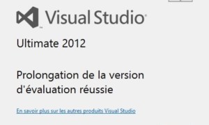 Visual Studio 2012: amplía el periodo de evaluación