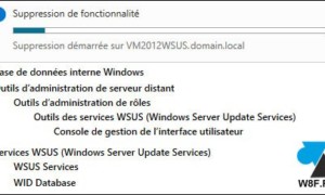 Desinstalación de un servidor WSUS