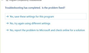 Este programa no se ejecuta en Windows 10
