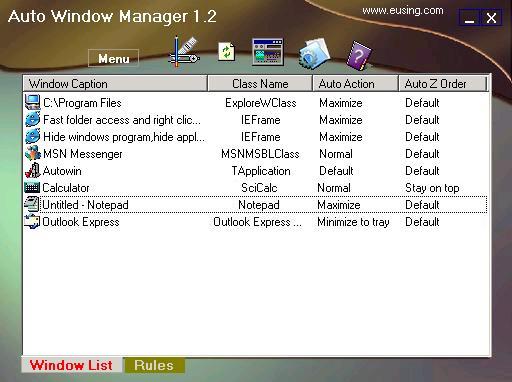 AutoWindowManager