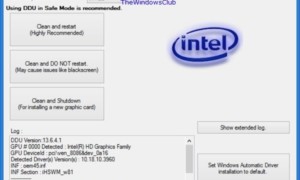 Desinstalador de controladores de pantalla: Herramienta de eliminación de controladores AMD, INTEL y NVIDIA para Windows
