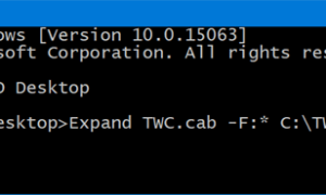 Cómo extraer un archivo CAB usando herramientas de línea de comandos en Windows 10/8/7