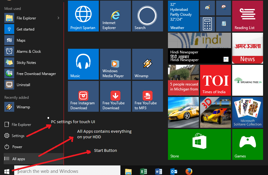 Menú Inicio en Windows 10: Una mirada más de cerca a lo bueno y lo malo