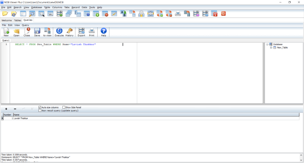 Visor de MDB Plus: Ver y editar archivos de base de datos de Microsoft Access