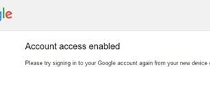 Outlook dice: "Inicie sesión a través de su navegador web para acceder a Gmail".