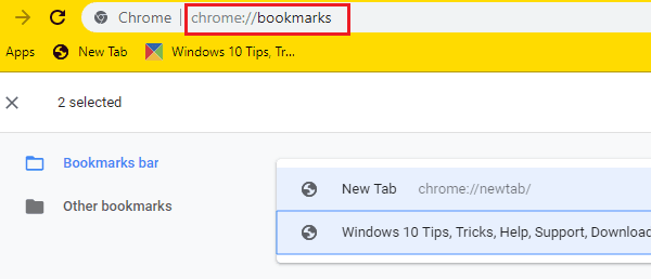 Remove-bookmarks
