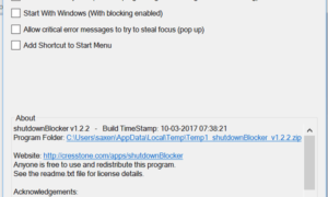 ShutdownBlocker, bloquea el apagado accidental o el reinicio del equipo con Windows