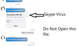 Evita que el virus de Skype envíe mensajes automáticamente