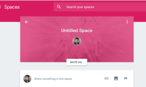 Cómo utilizar Google Spaces, una aplicación de uso compartido de grupos en Windows