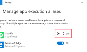 Cómo administrar alias de ejecución de aplicaciones en Windows 10