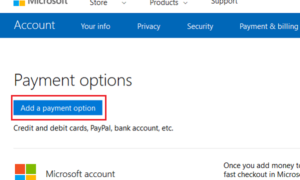 Solucionar problemas y problemas de pago de la cuenta de Microsoft