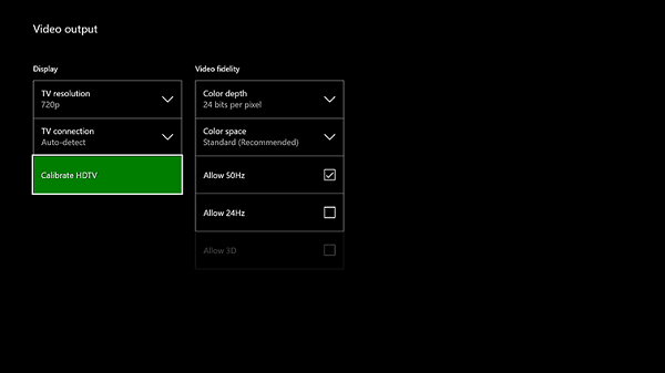 Arreglar los problemas de pantalla y visualización de Xbox One