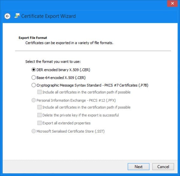 Certmgr.msc o Administrador de certificados en Windows 10/8/7