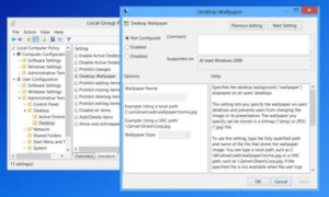 No se puede cambiar el fondo de escritorio en Windows 10/8/7