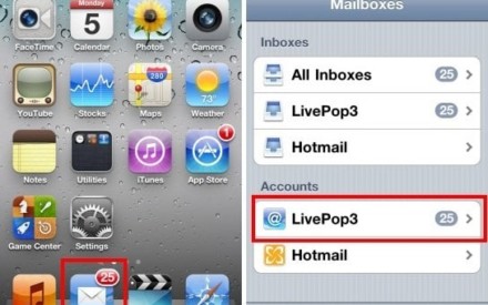 Cómo configurar Hotmail en iPad / iPhone / iPod Touch con POP3