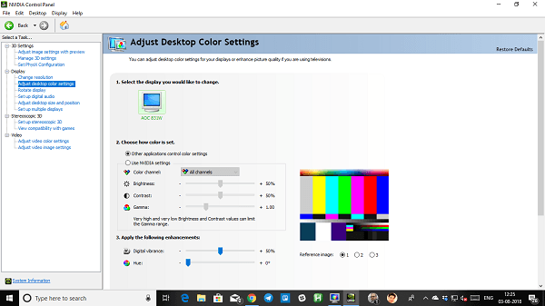 nVidia-Color-Settings
