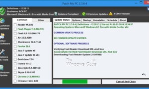Parchear Mi PC: Herramienta portátil para comprobar la existencia de software obsoleto