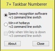 Obtenga más de su teclado Windows con el Numerador de la Barra de Tareas 7