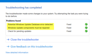 Corrección del error de Windows Update 0xc1900130 en Windows 10
