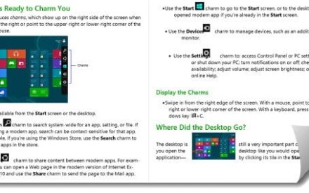 Microsoft lanza nuevas guías Work Smart Guides para Windows 8 e Internet Explorer 10