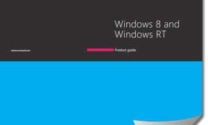 Descargar la guía de productos de Windows RT y Windows 8 desde Microsoft