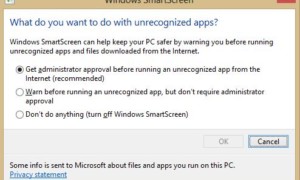 Configuración de seguridad de Windows 8