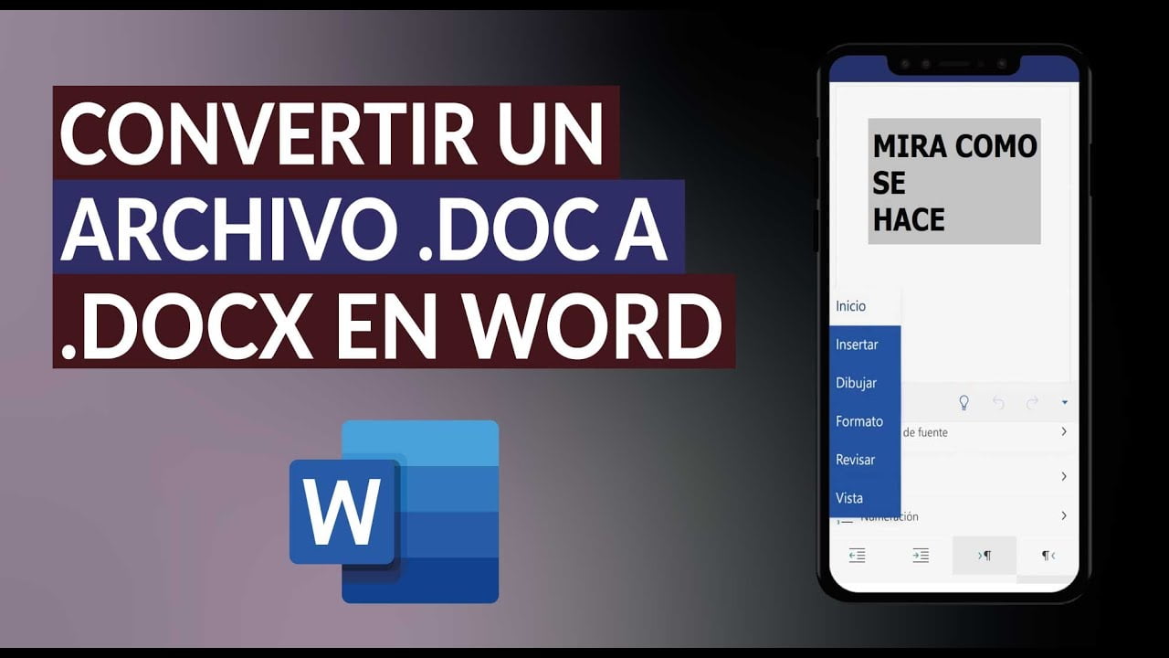 Abrir archivos doc y docx con word