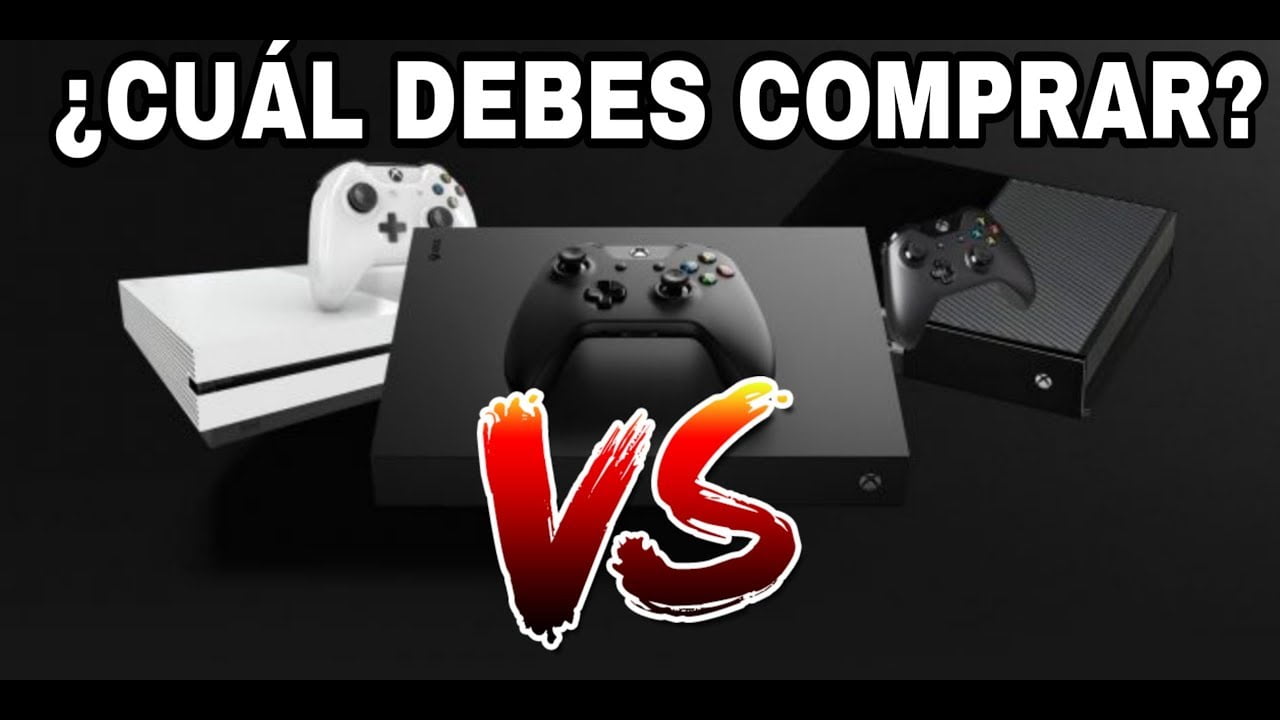 Cual es la diferencia entre xbox one xbox one s y xbox one x