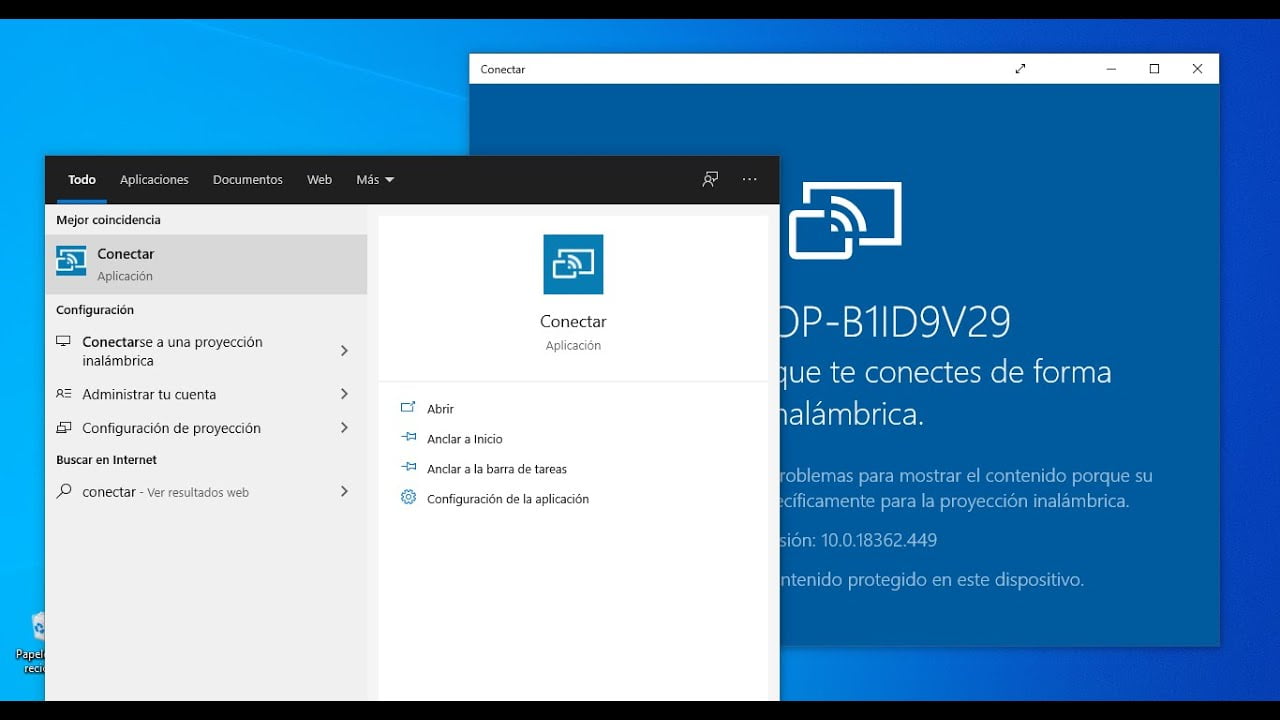 Como configurar y usar miracast en windows 10