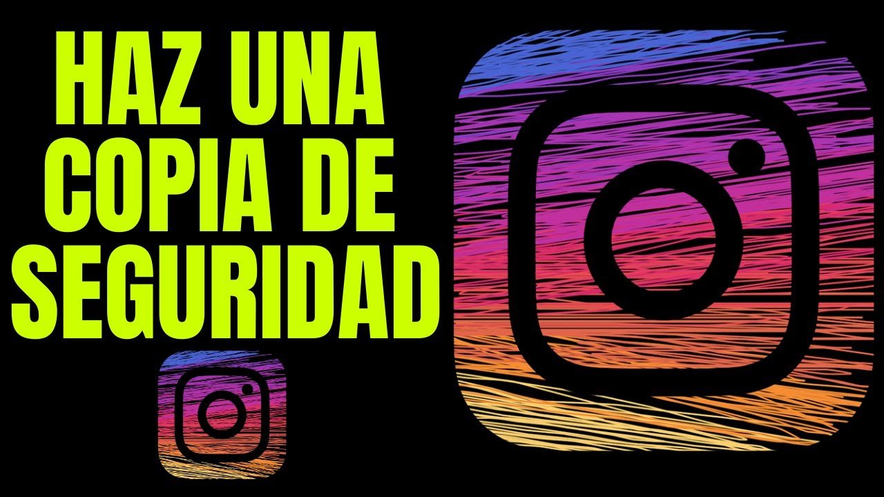 Como hacer una copia de seguridad de las fotos de instagram