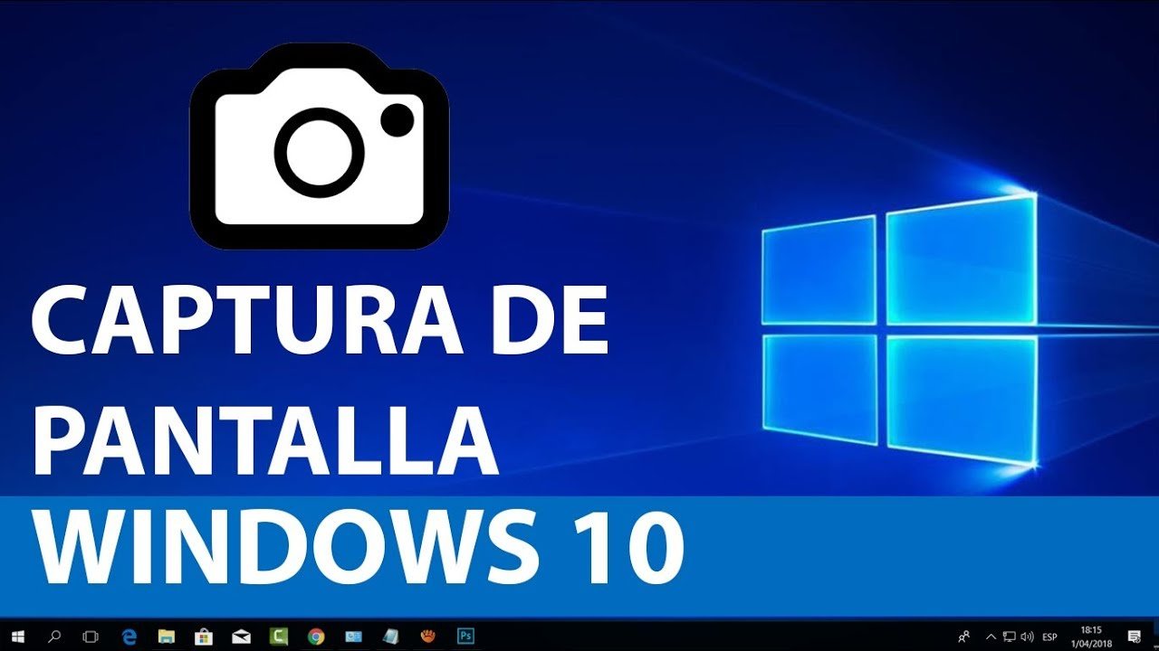 Windows 10 tomar una captura de pantalla