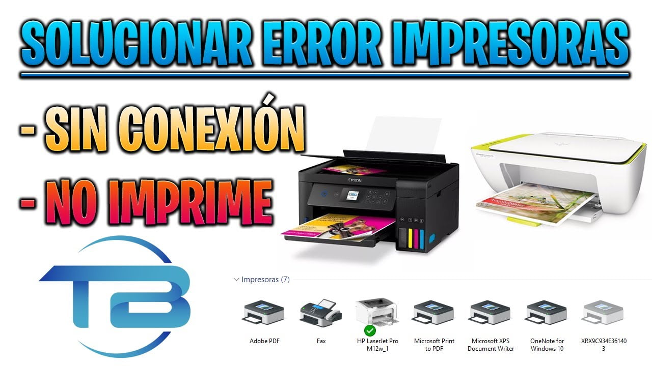 Puerto en uso por favor espere mensaje de error de la impresora en windows 10