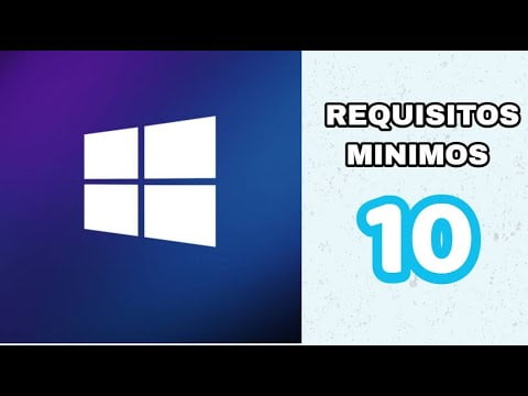 Requisitos minimos de sistema y hardware para windows 10