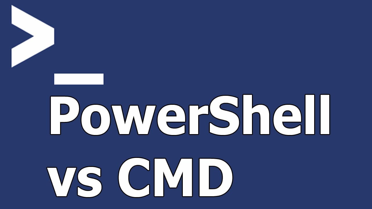 Diferencia entre el simbolo del sistema y windows powershell